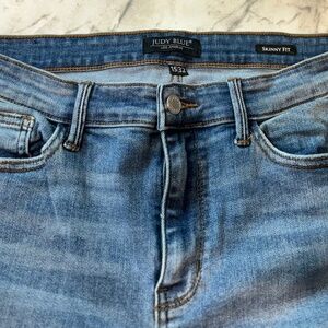 Women's Judy Blue High Waist Control Skinny Jean - Size 15 / Light Wash